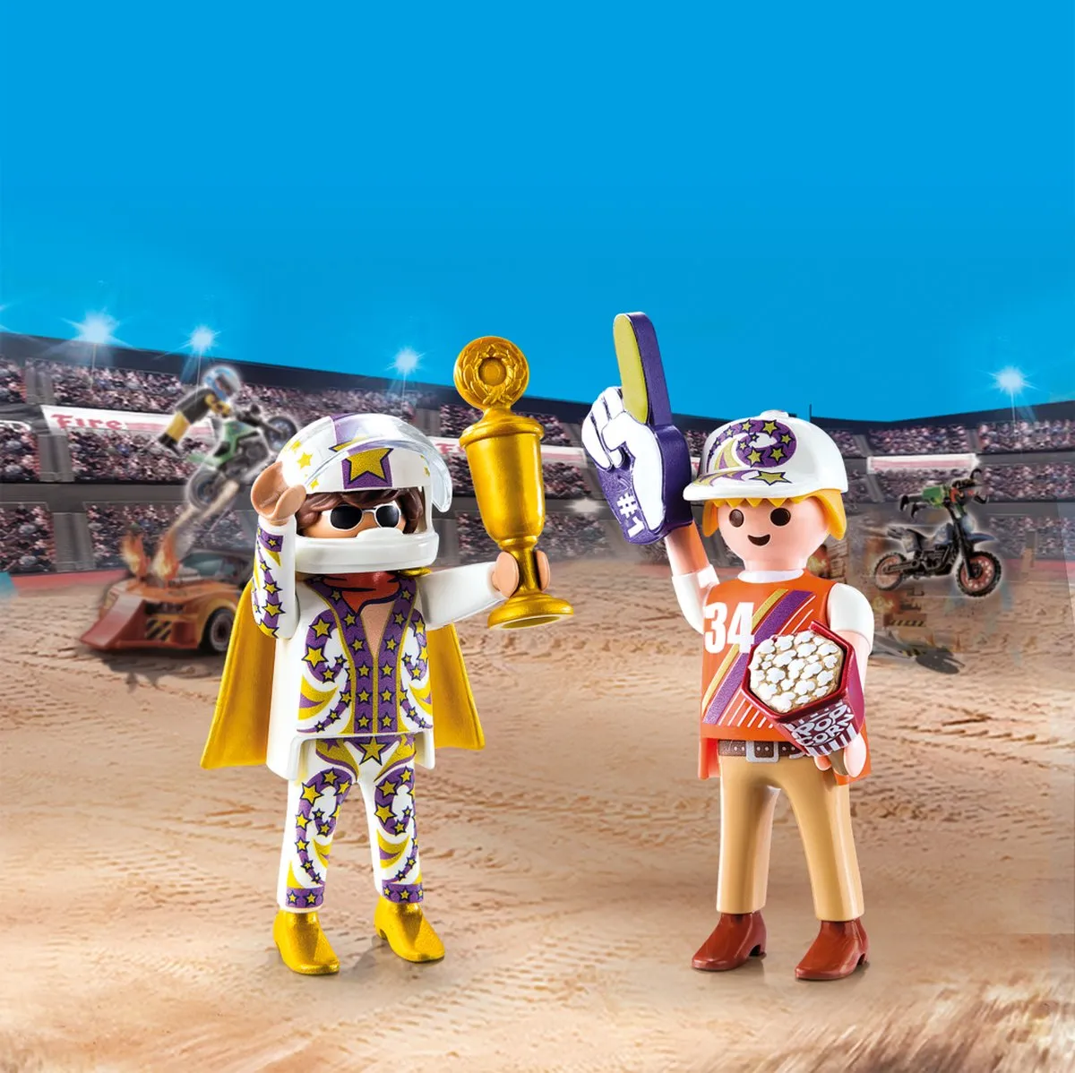 Playmobil DuoPack Stuntshow-team 70692 - Multicolor
