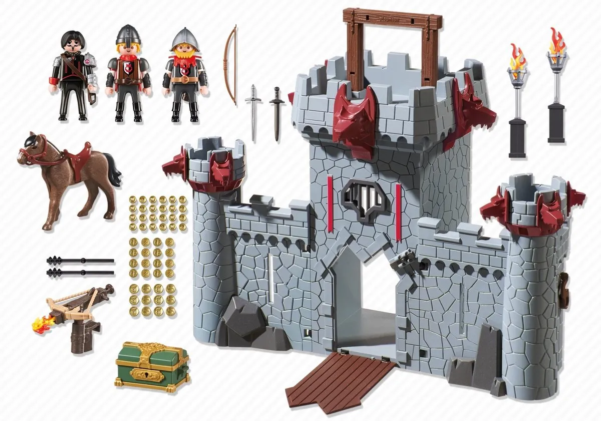 Playmobil Meeneemburcht Zwarte Baron 6697