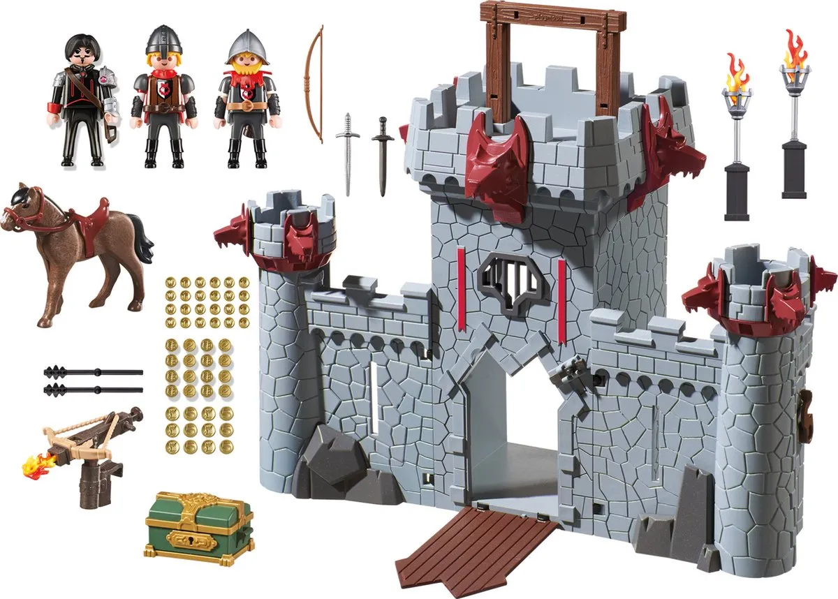 Playmobil Meeneemburcht Zwarte Baron 6697 - afbeelding 6 van 6