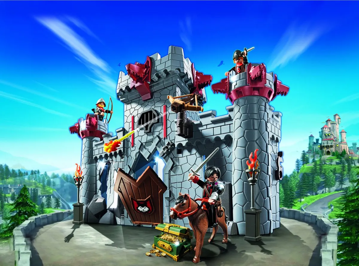 Playmobil Meeneemburcht Zwarte Baron 6697