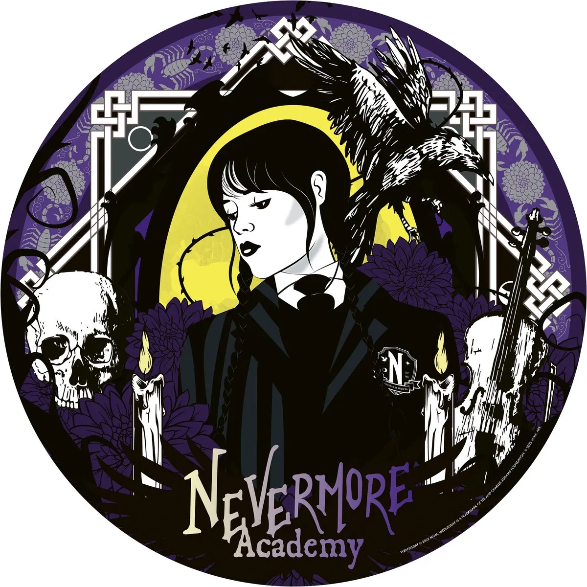Ravensburger Wednesday Nevermore Academy Puzzel 500 Stuks - Multicolor