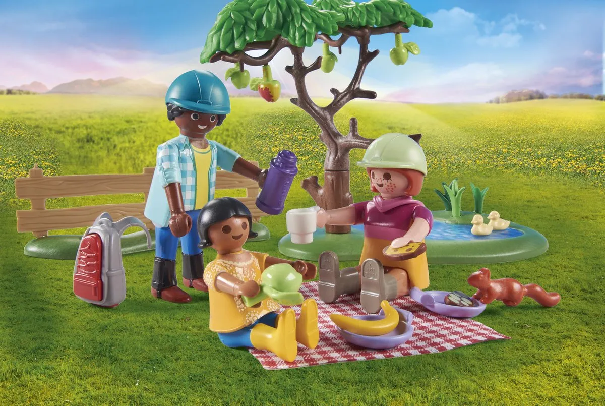 Playmobil Country Picknick Excursie met Paarden 71239 - Multicolor