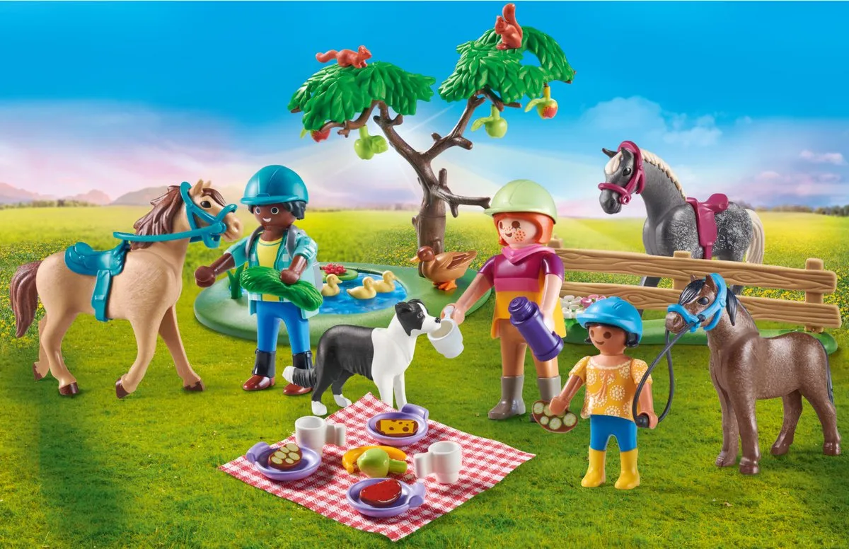 Playmobil Country Picknick Excursie met Paarden 71239 - Multicolor - afbeelding 6 van 6