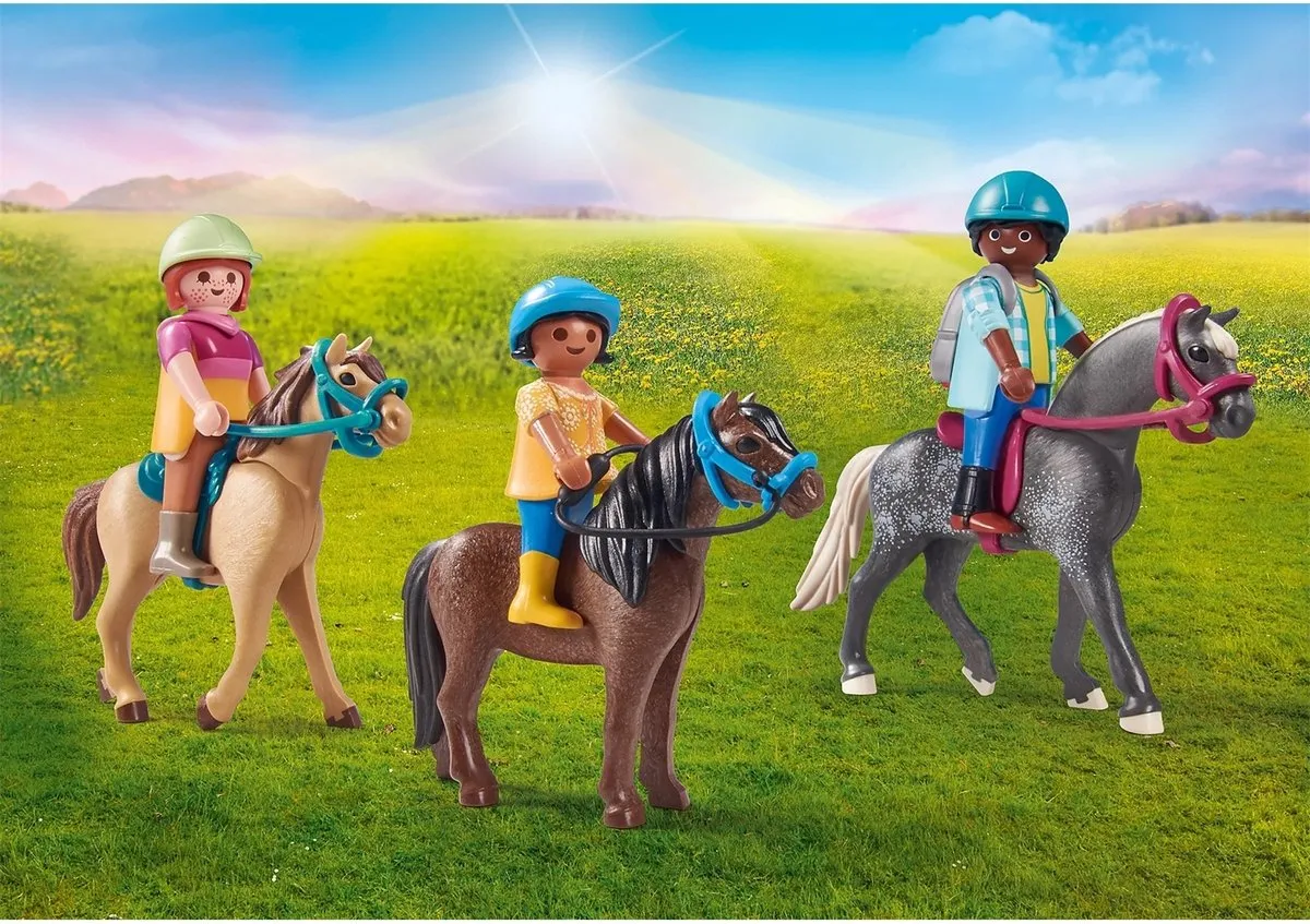Playmobil Country Picknick Excursie met Paarden 71239 - Multicolor