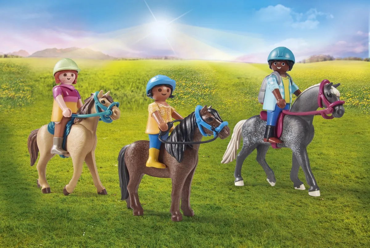 Playmobil Country Picknick Excursie met Paarden 71239 - Multicolor