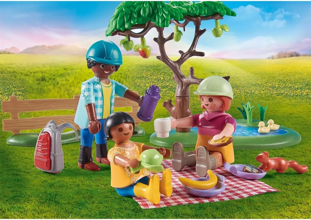 Playmobil Country Picknick Excursie met Paarden 71239 - Multicolor