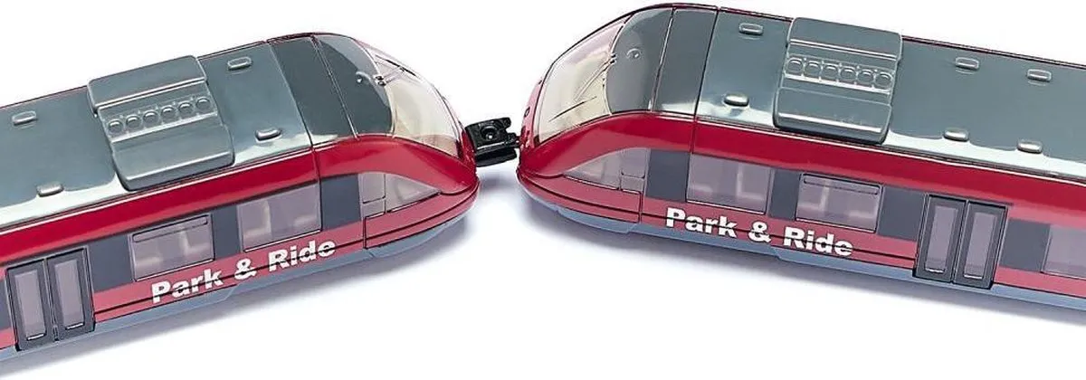 SIKU 1646 Lokale Trein - Rood - Schaal 1:120