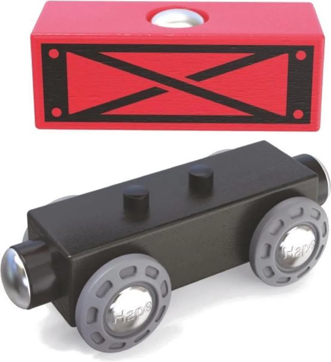 Hape Stoomgoederentrein 302616 - 5-delig - Veelkleurig