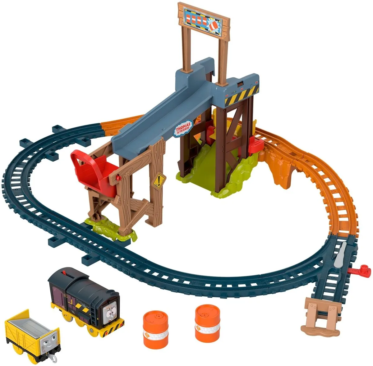 Mattel Thomas & Friends Diesel Lift & Load Bouwset - Multicolor