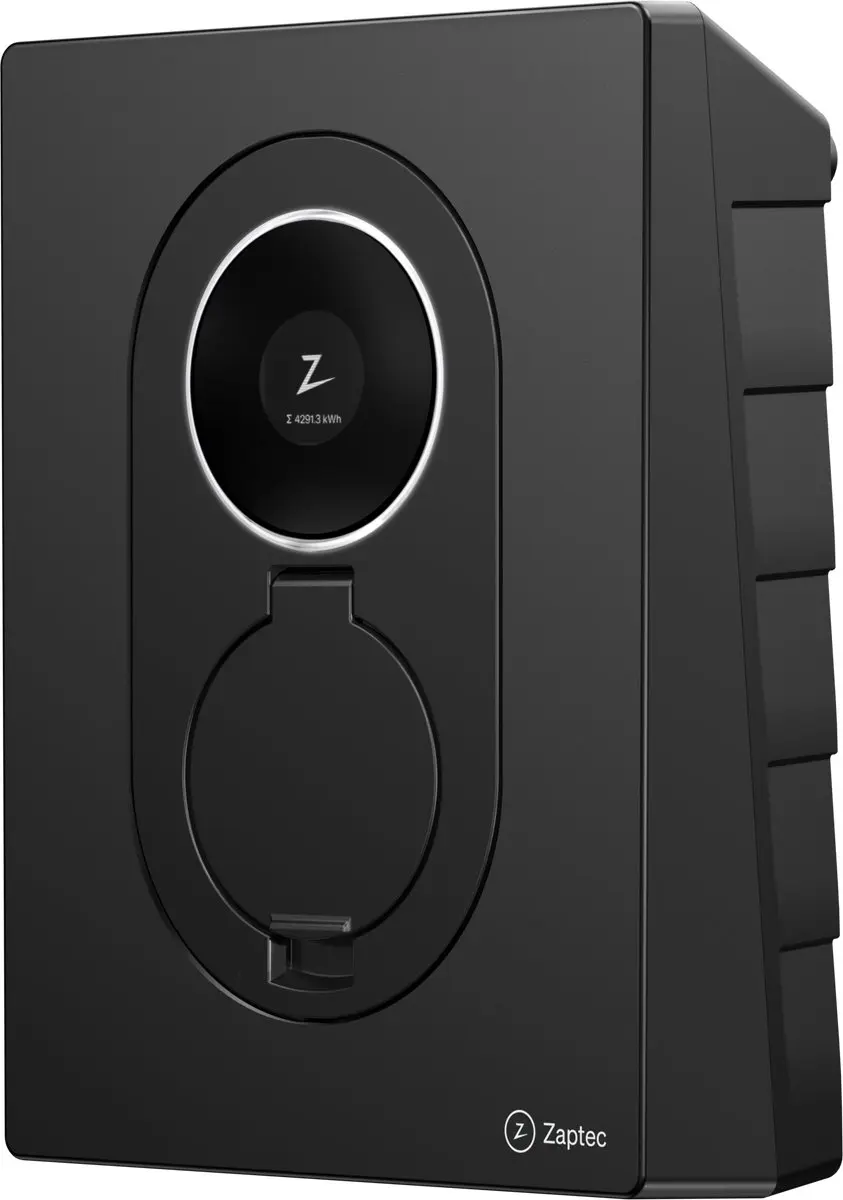 Zaptec Go 2 Laadpaal 22kW Type 2 - V2G - Zwart