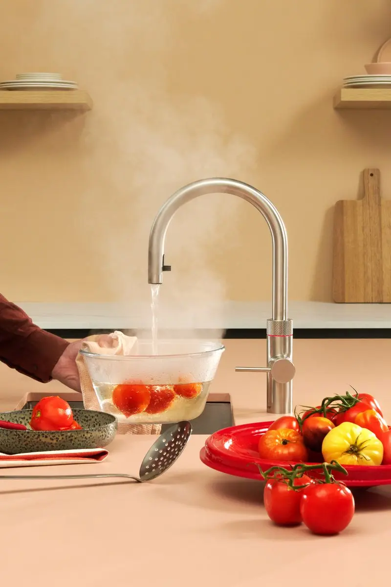 Quooker Flex Round FXRSST Kokendwaterkraan - RVS