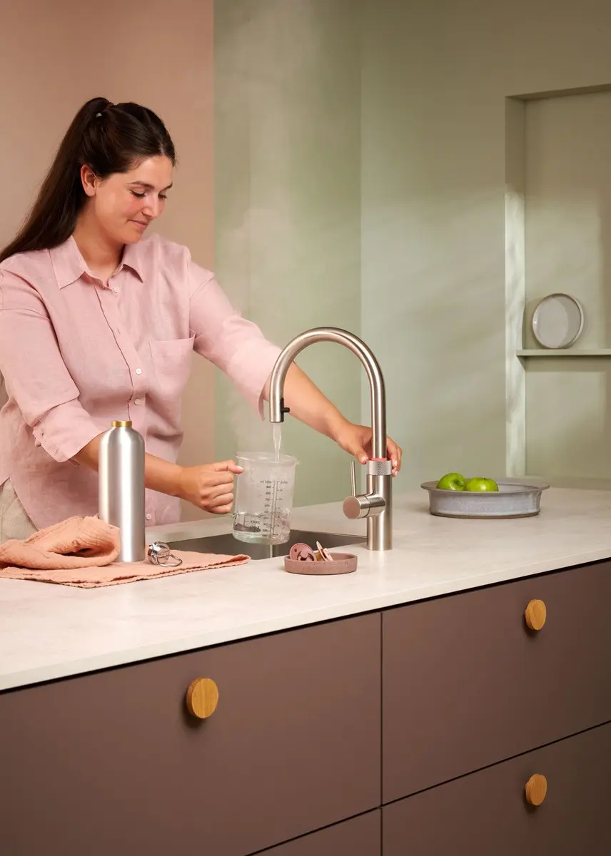 Quooker Flex Round FXRSST Kokendwaterkraan - RVS