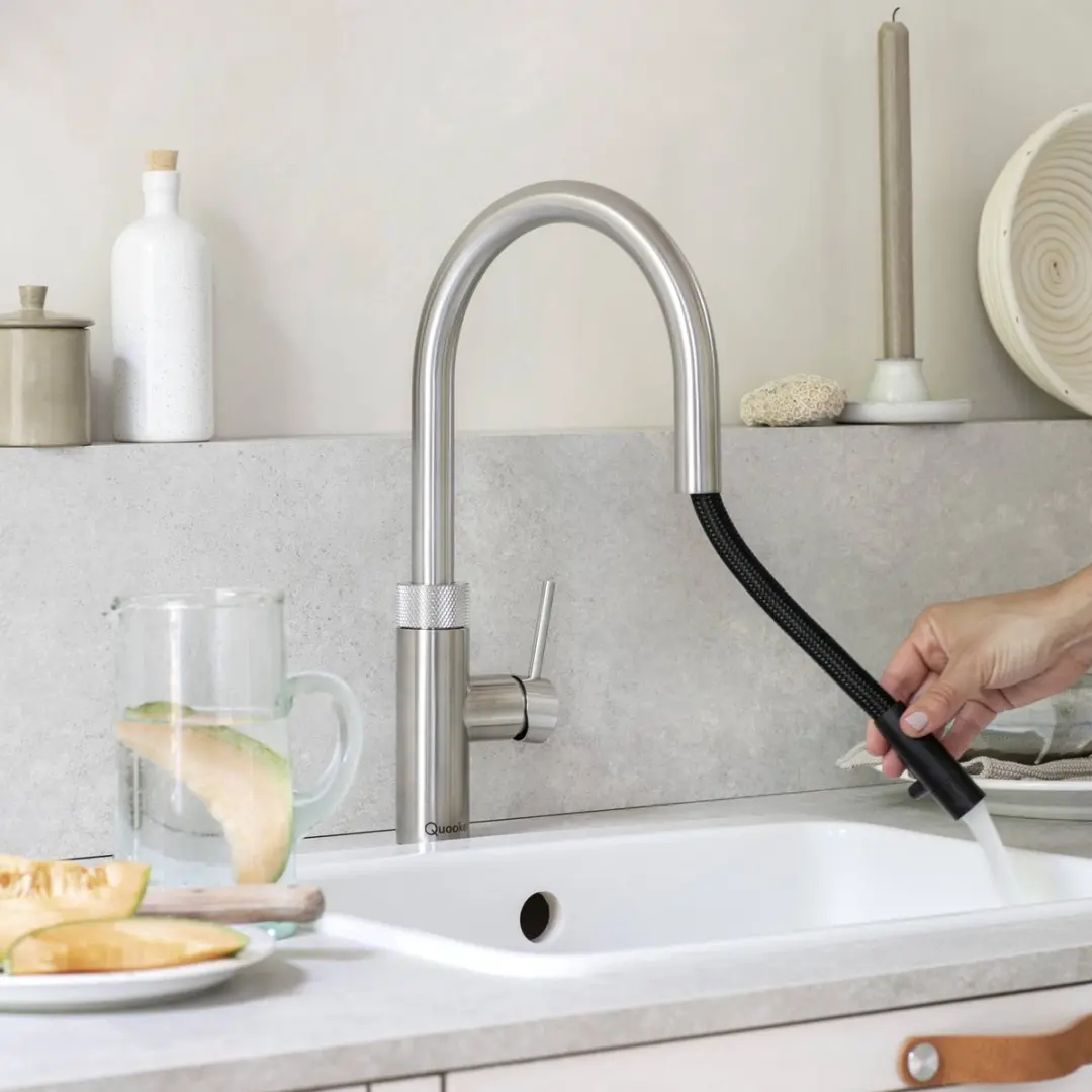 Quooker Flex Round FXRSST Kokendwaterkraan - RVS