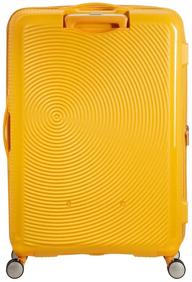 American Tourister Soundbox Spinner 77/28 TSA Koffer - 110L - Golden Yellow