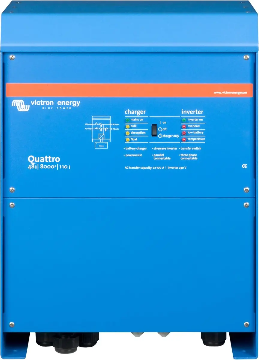 Victron Quattro Combinatie Quattro 48/8000/110-100/100