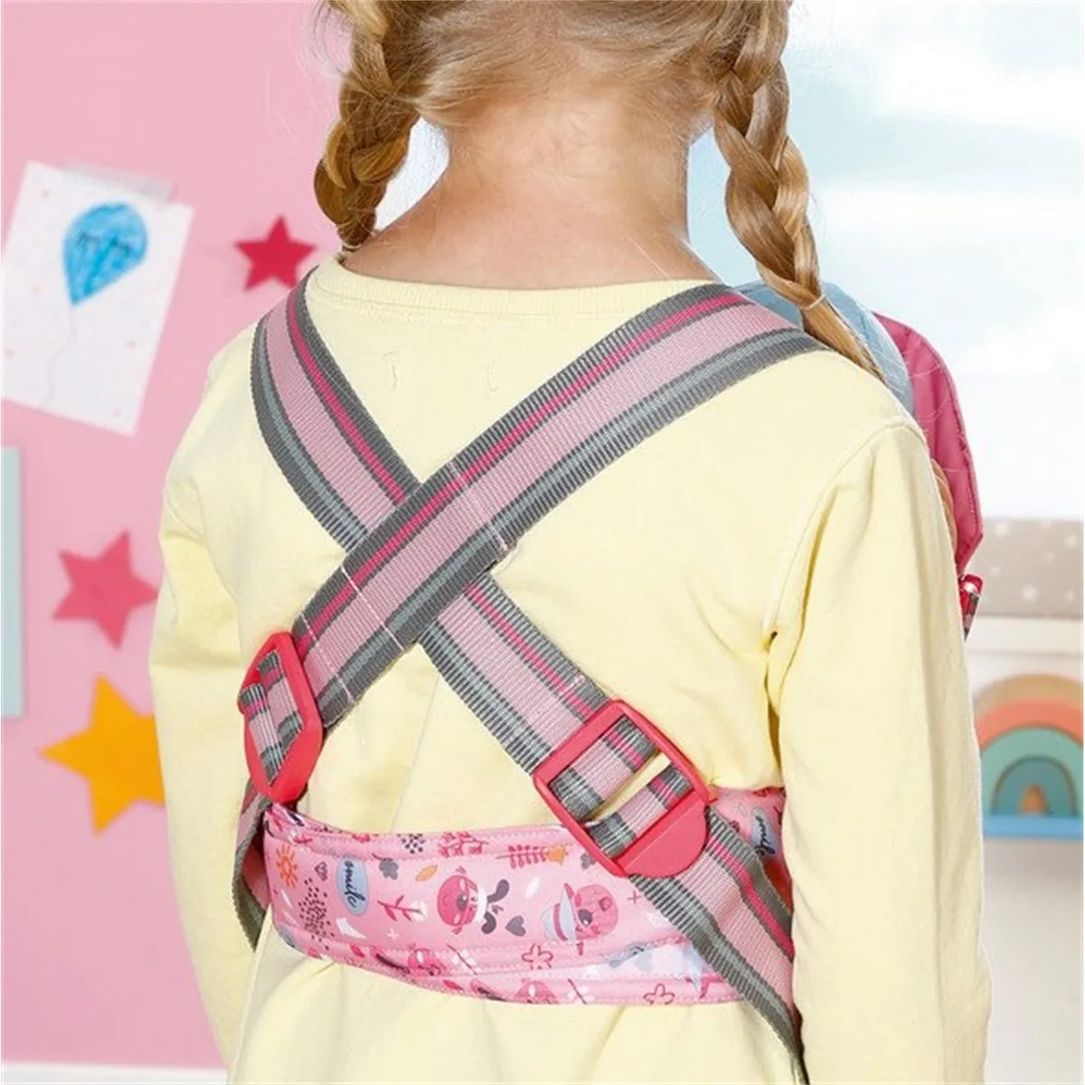 Baby Born Baby Draagzak 832462 - Roze