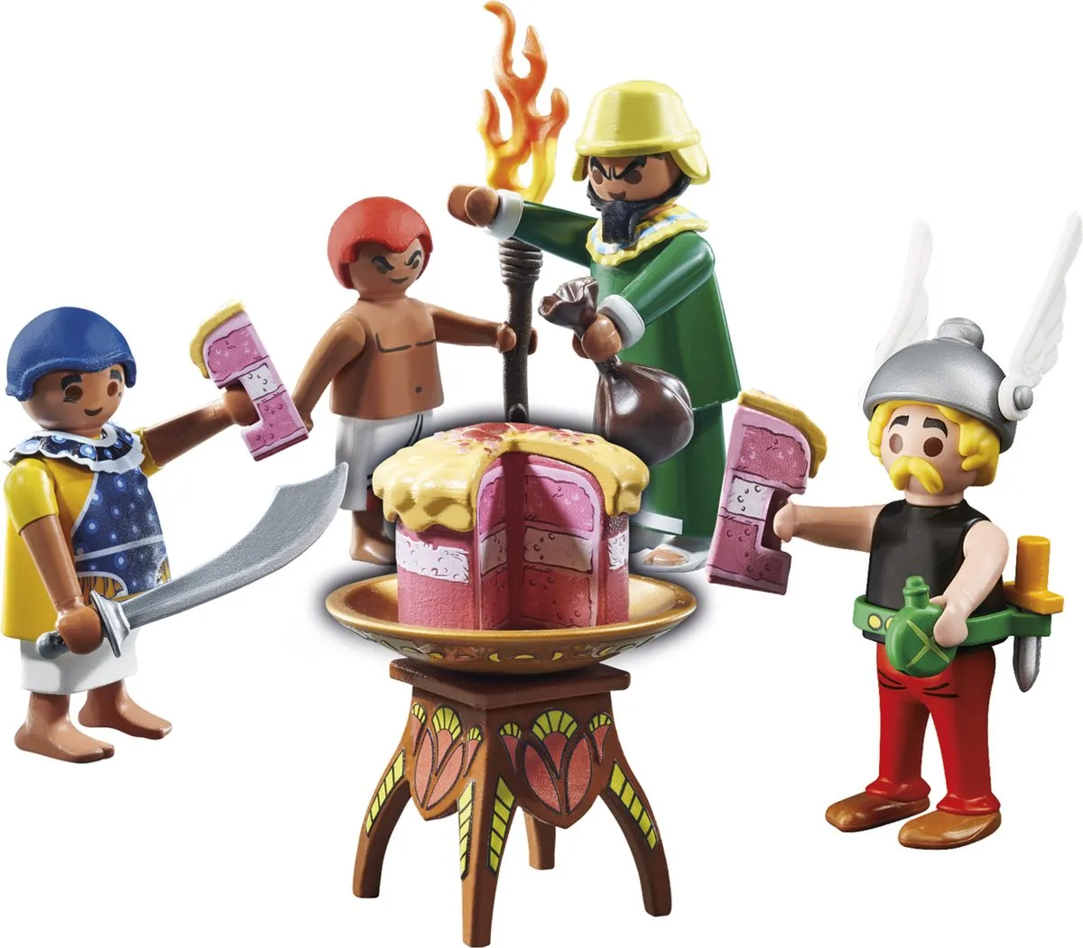 Playmobil Astérix De Vergiftigde Taart van Plurkis 71269 - Meerkleurig
