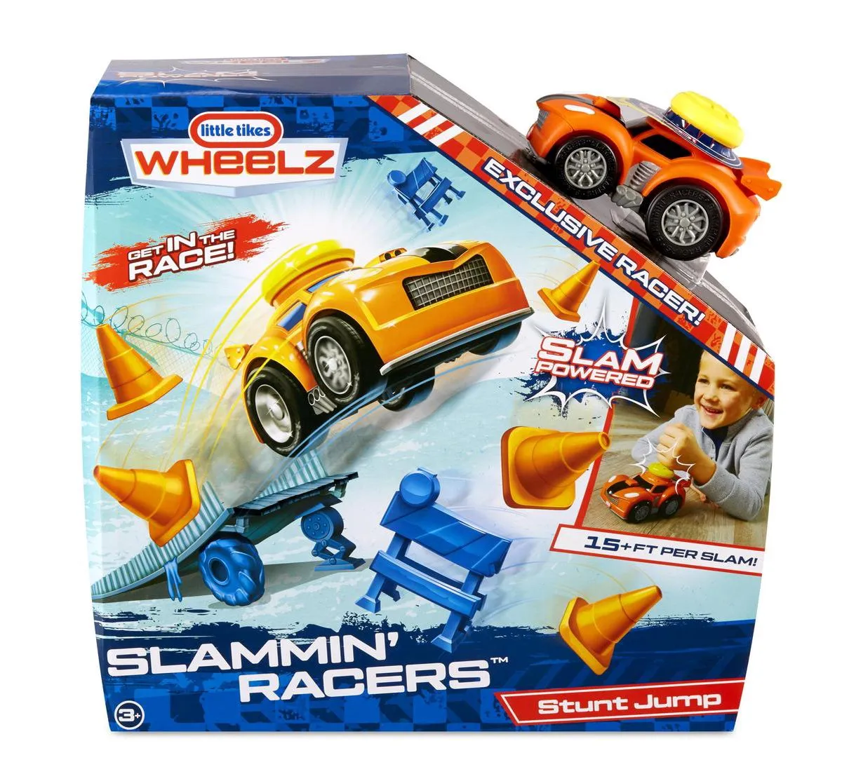 Little Tikes Slammin' Racers Stunt Jump Blauw/Orange - 646973E4C
