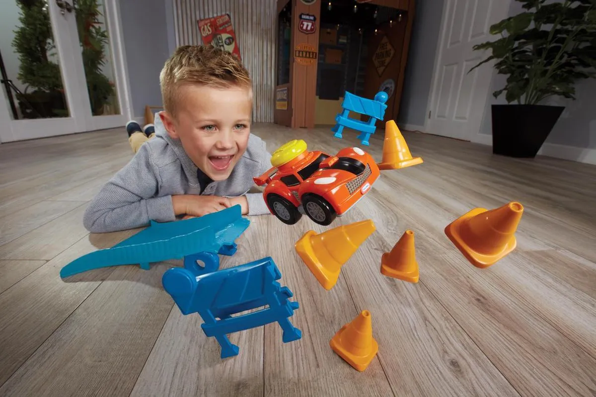 Little Tikes Slammin' Racers Stunt Jump Blauw/Orange - 646973E4C