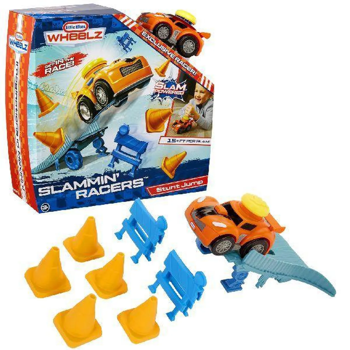 Little Tikes Slammin' Racers Stunt Jump Blauw/Orange - 646973E4C
