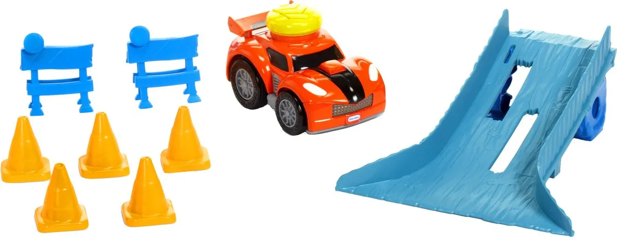 Little Tikes Slammin' Racers Stunt Jump Blauw/Orange