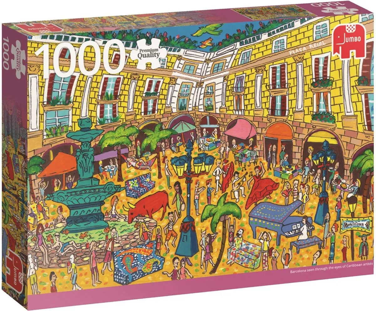 Jumbo Puzzel Plaça Reial Barcelona