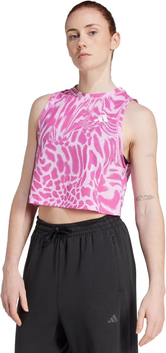 Adidas Performance Train Essentials Allover Print Workout Tanktop