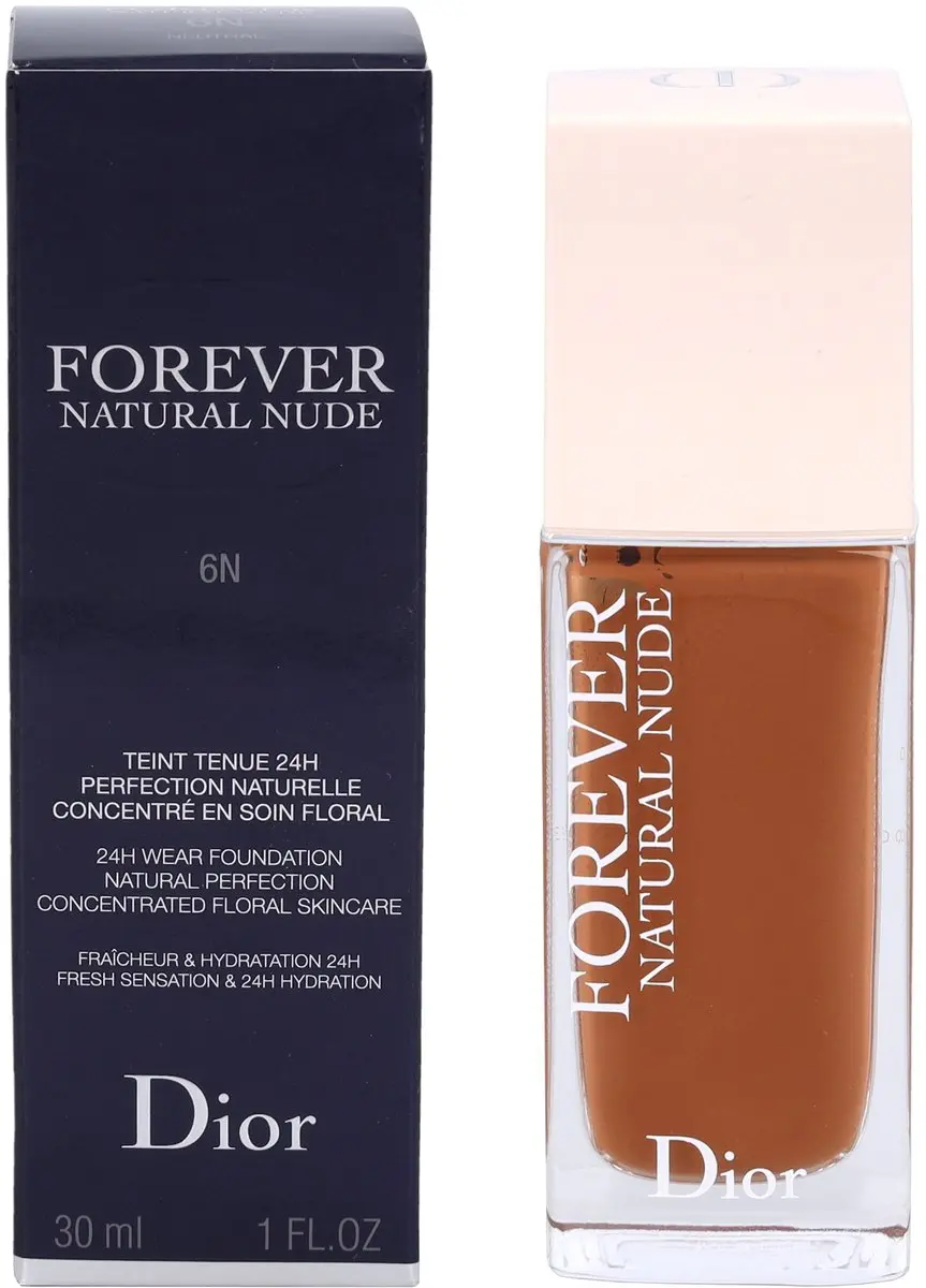 Diorskin Forever Natural Nude Foundation #6N - 30ml - afbeelding 5 van 6