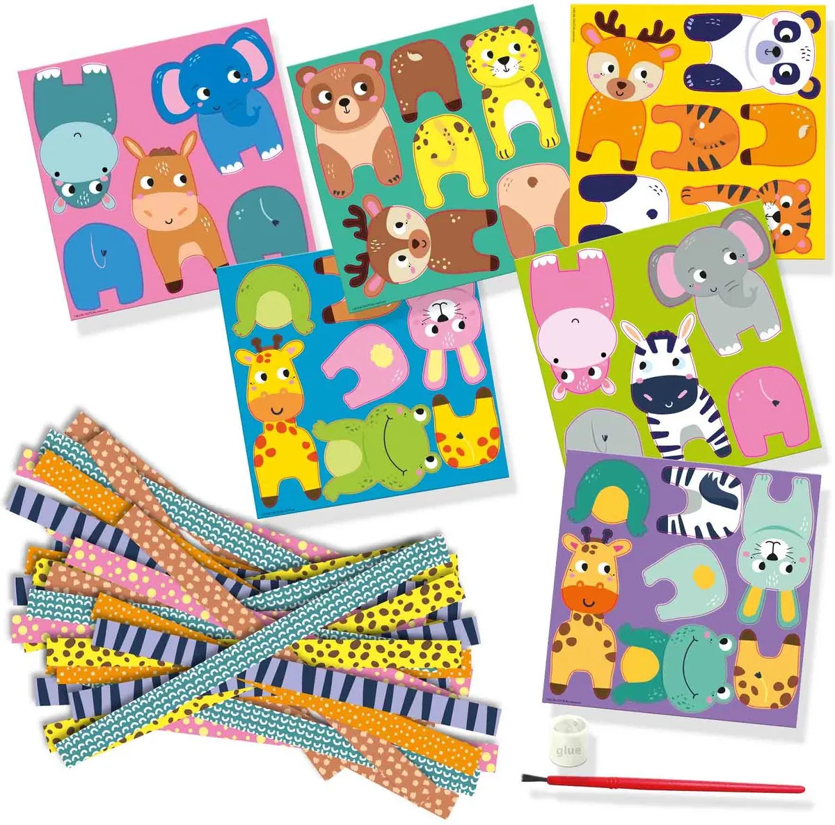 SES Creative Vouwmuizentrap Set - 18 Dieren