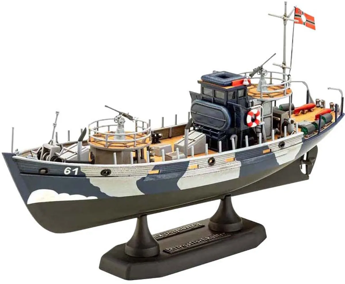 Revell 65242 Kriegsfischkutter Modelbouwpakket - 1:144 - Multi