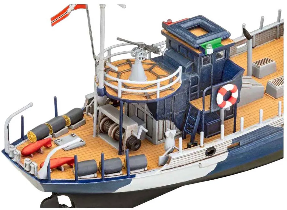 Revell 65242 Kriegsfischkutter Modelbouwpakket - 1:144 - Multi