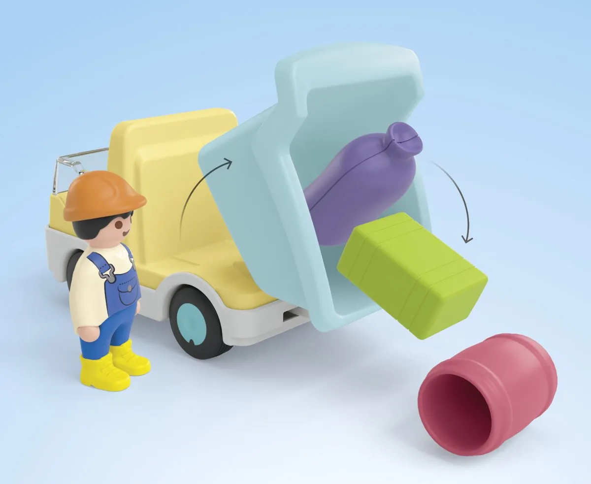 Playmobil Junior Werkman Sorteer-Garage 71686 - Multicolor