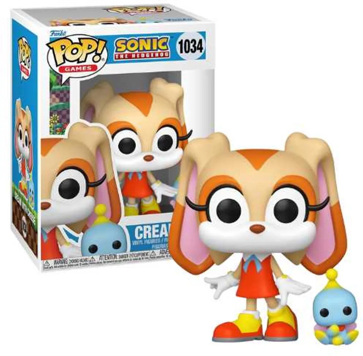 Funko Pop! Sonic The Hedgehog Cream with Cheese - 0889698803076