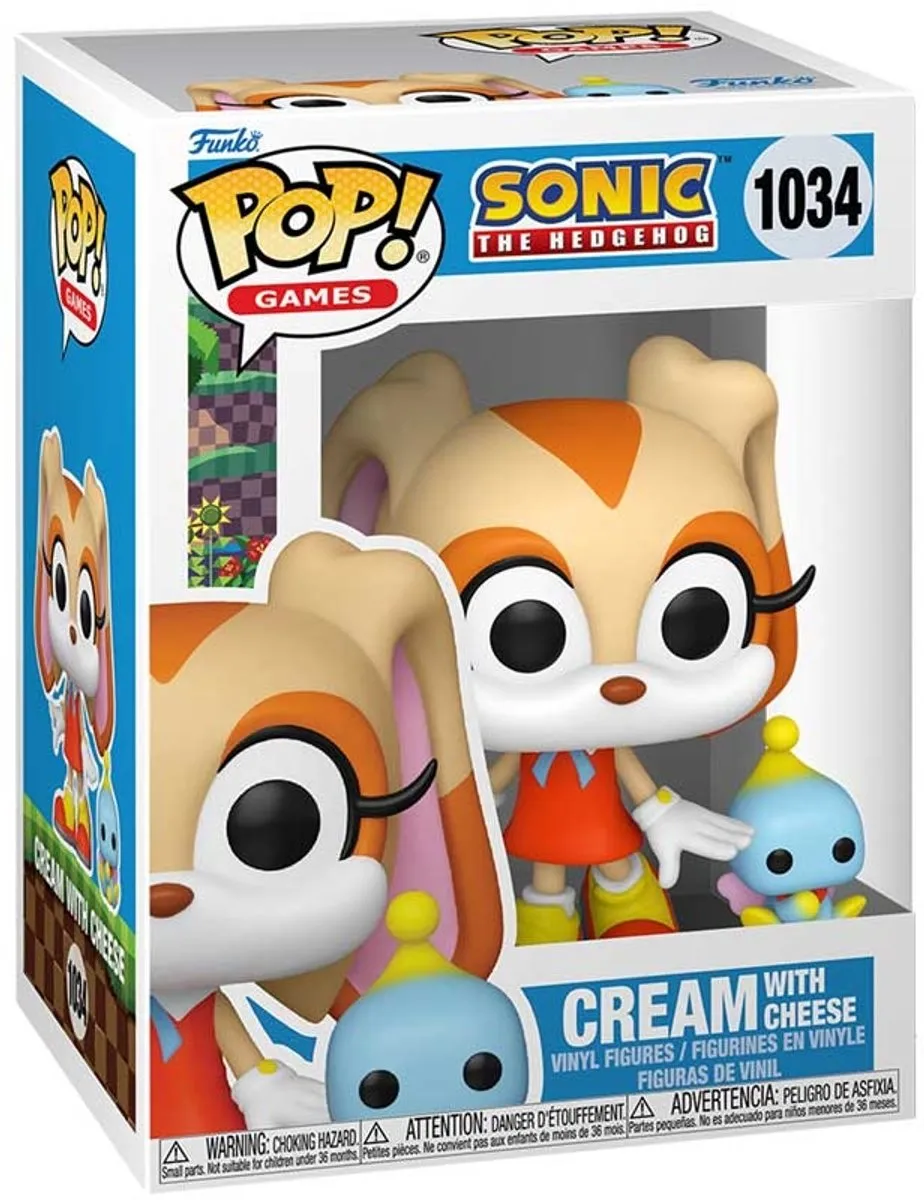 Funko Pop! Sonic The Hedgehog Cream with Cheese - 0889698803076