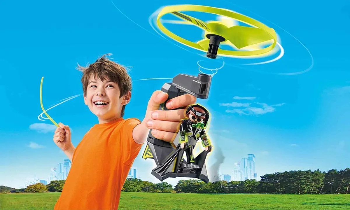 Playmobil Top Agent Propeller 70055 - Multicolor