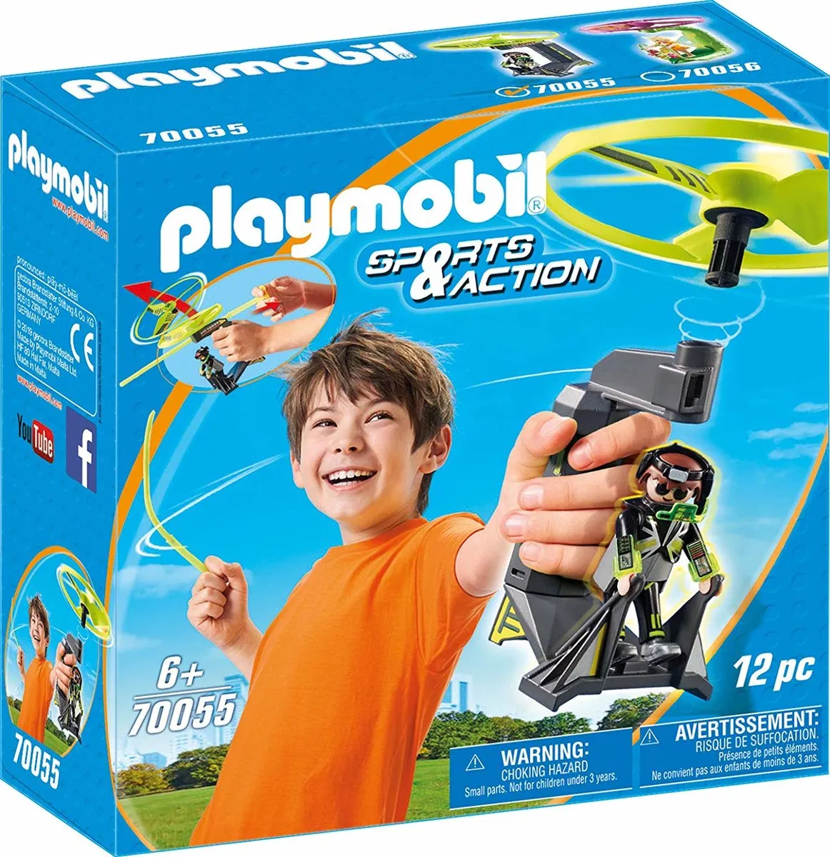 Playmobil Top Agent Propeller 70055