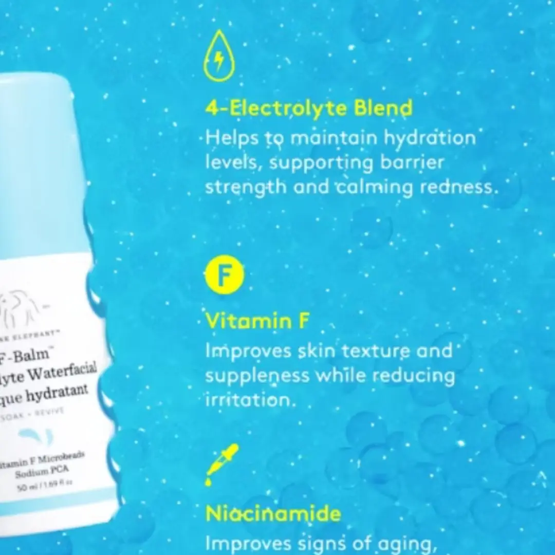 Drunk Elephant F-Balm Electrolyte Waterfacial Masker 50ml