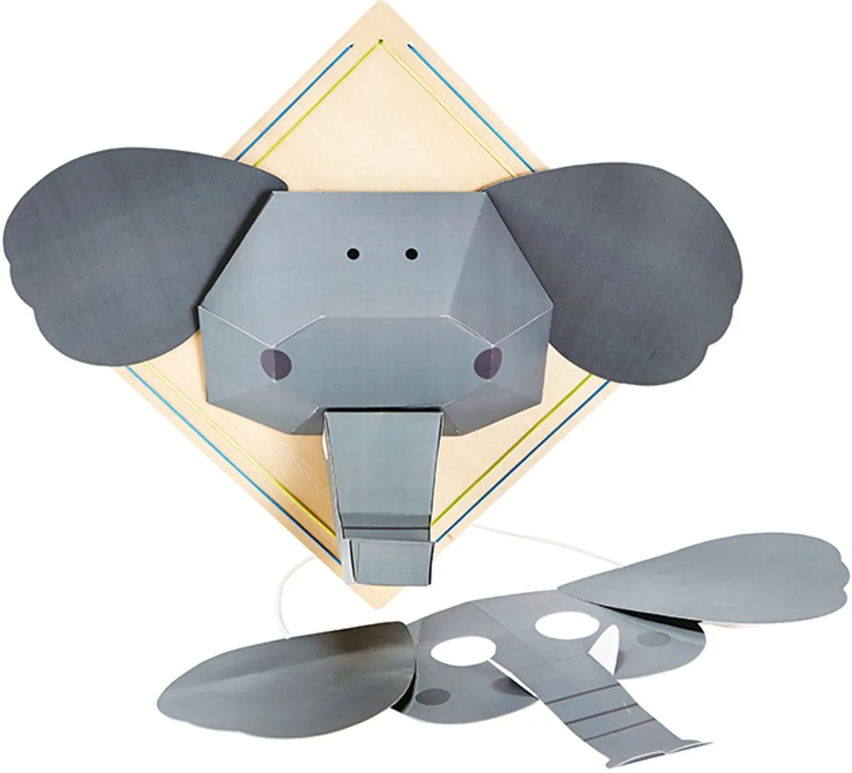 Hape Maskerset Olifant - Grijs