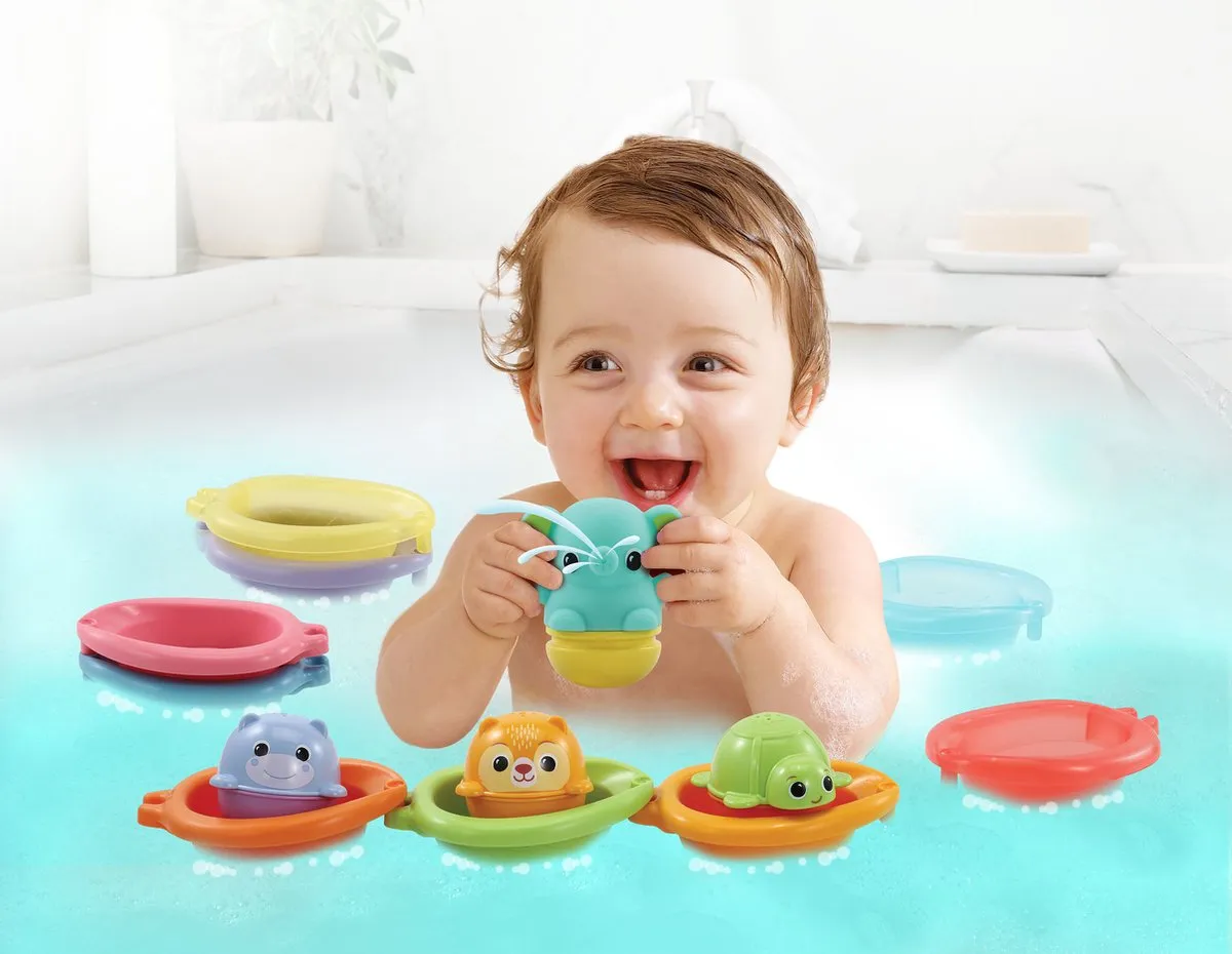 Vtech Stapelpret Badset 580566223 - Multicolor