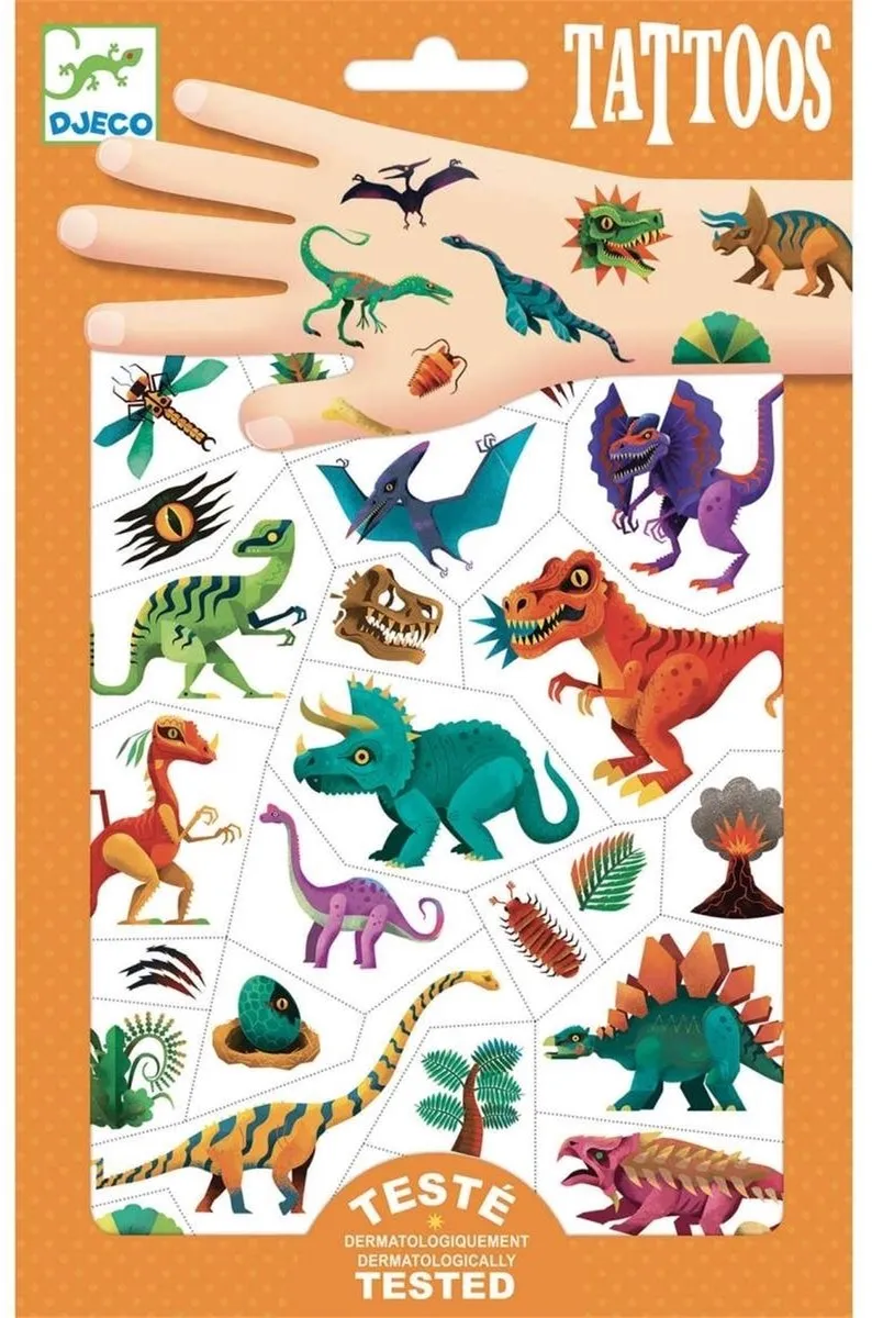 Djeco Tattoos Dino Club