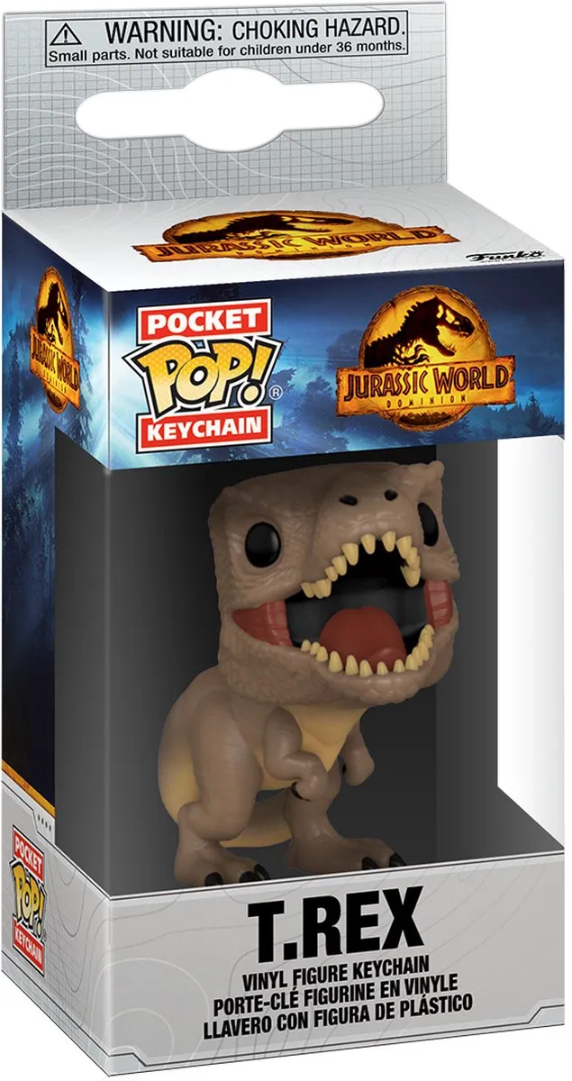 Funko Jurassic World Dominion POP Keychain T-Rex - 64467 - Multi