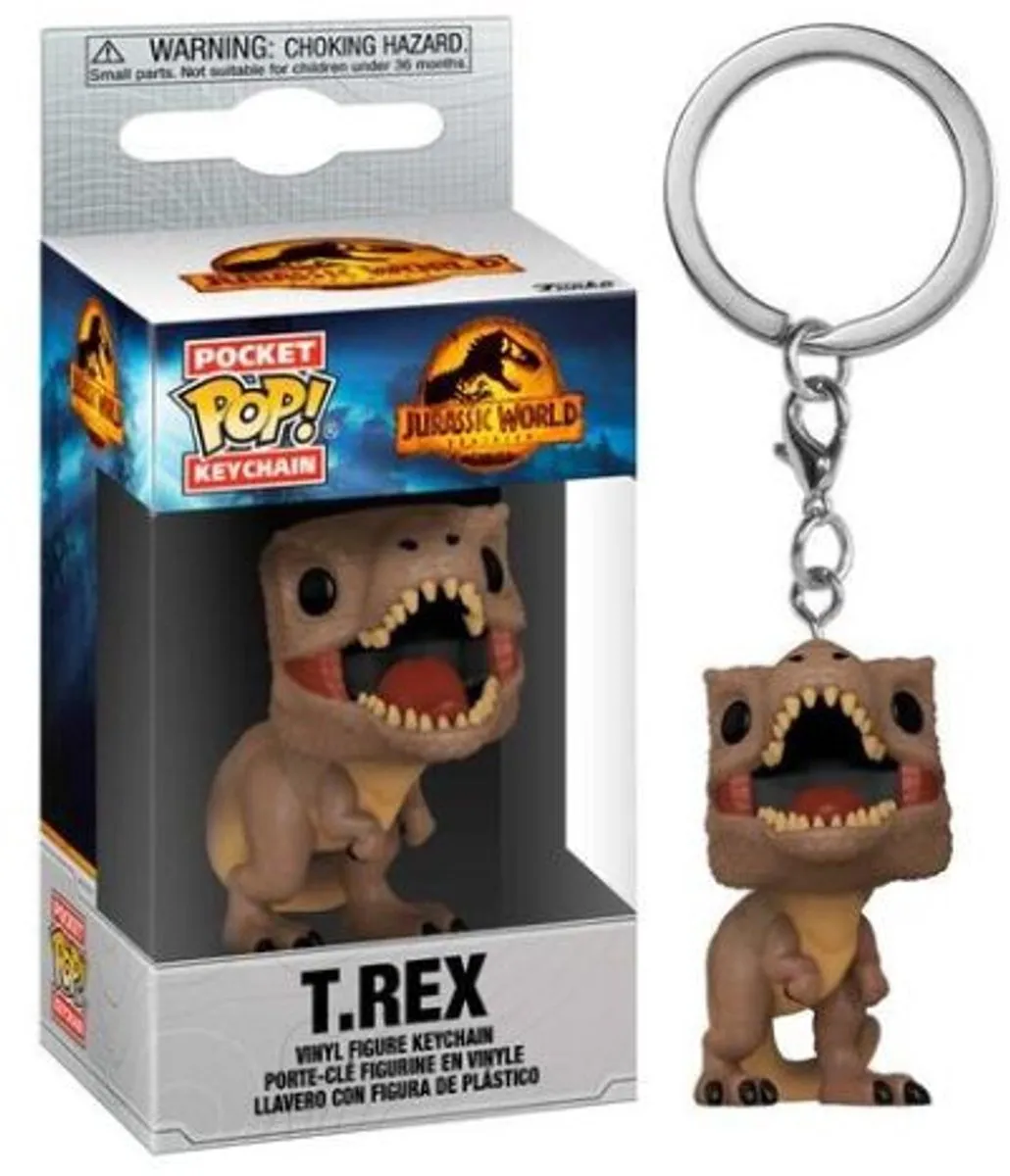 Funko Jurassic World Dominion POP Keychain T-Rex - 64467 - Multi