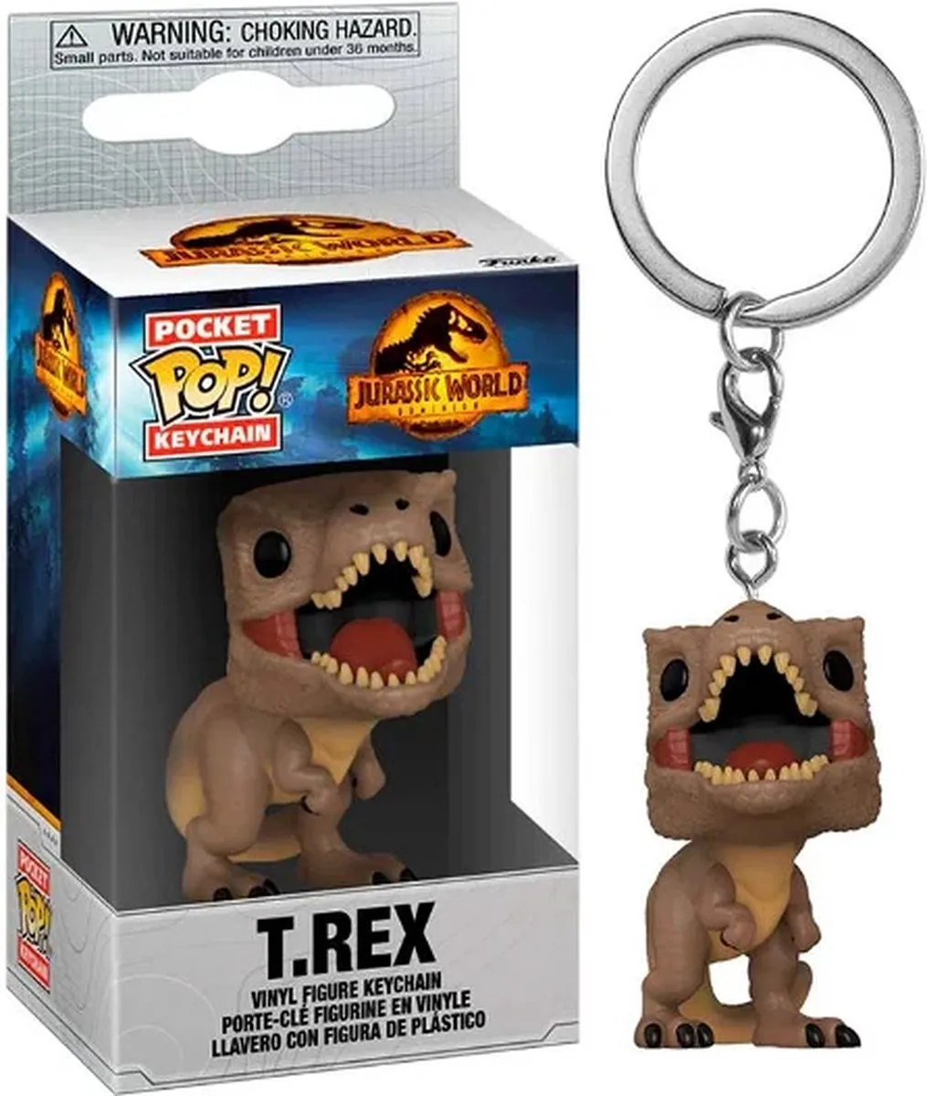 Funko Jurassic World Dominion POP Keychain T-Rex - 64467 - Multi