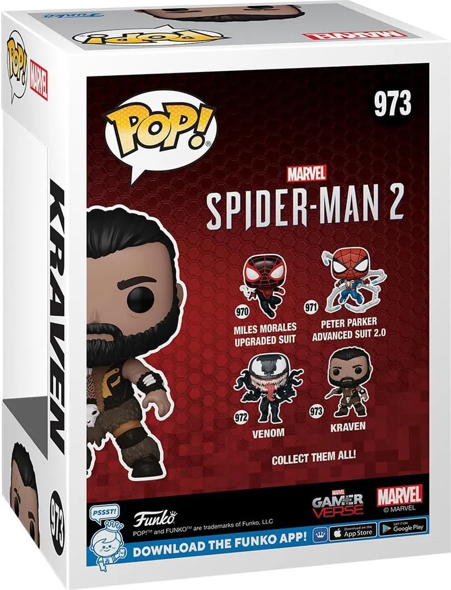 Funko Pop Marvel Spider-Man 2 Kraven #973 - Multi