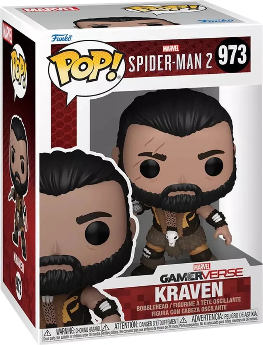 Funko Pop Marvel Spider-Man 2 Kraven #973 - Multi