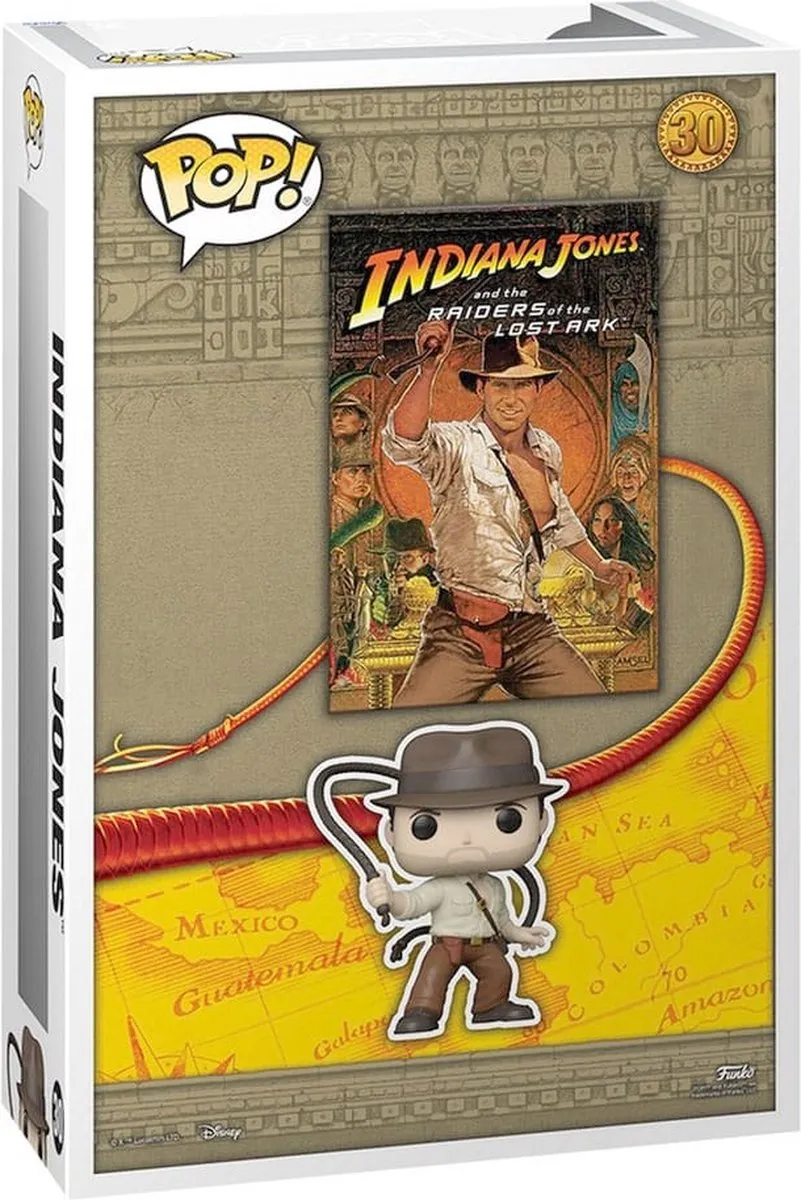 Funko Pop! Indiana Jones Raiders of the Lost Ark XXL Jumbo Poster #30 - Multicolor