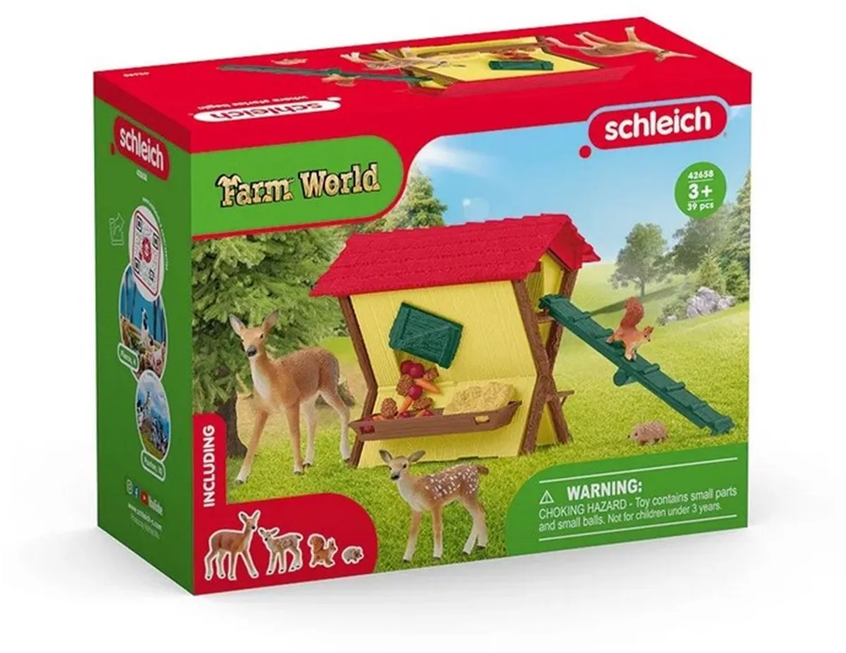 Schleich Farm World Voeren bosdieren 42658