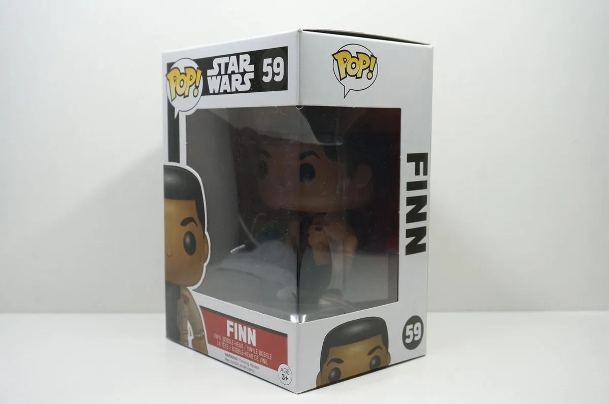 Funko Star Wars Episode VII POP! Finn Bobblehead - 10cm - Bonte kleuren - afbeelding 2 van 6