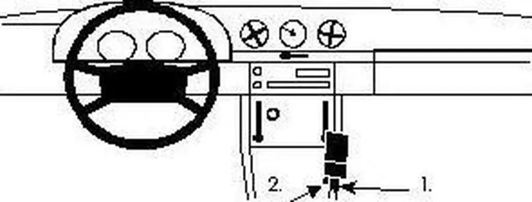Brodit Proclip Console Mount (832191)