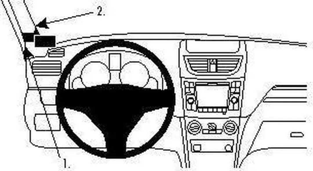 Brodit Proclip Montagebeugel voor de Suzuki Swift 11